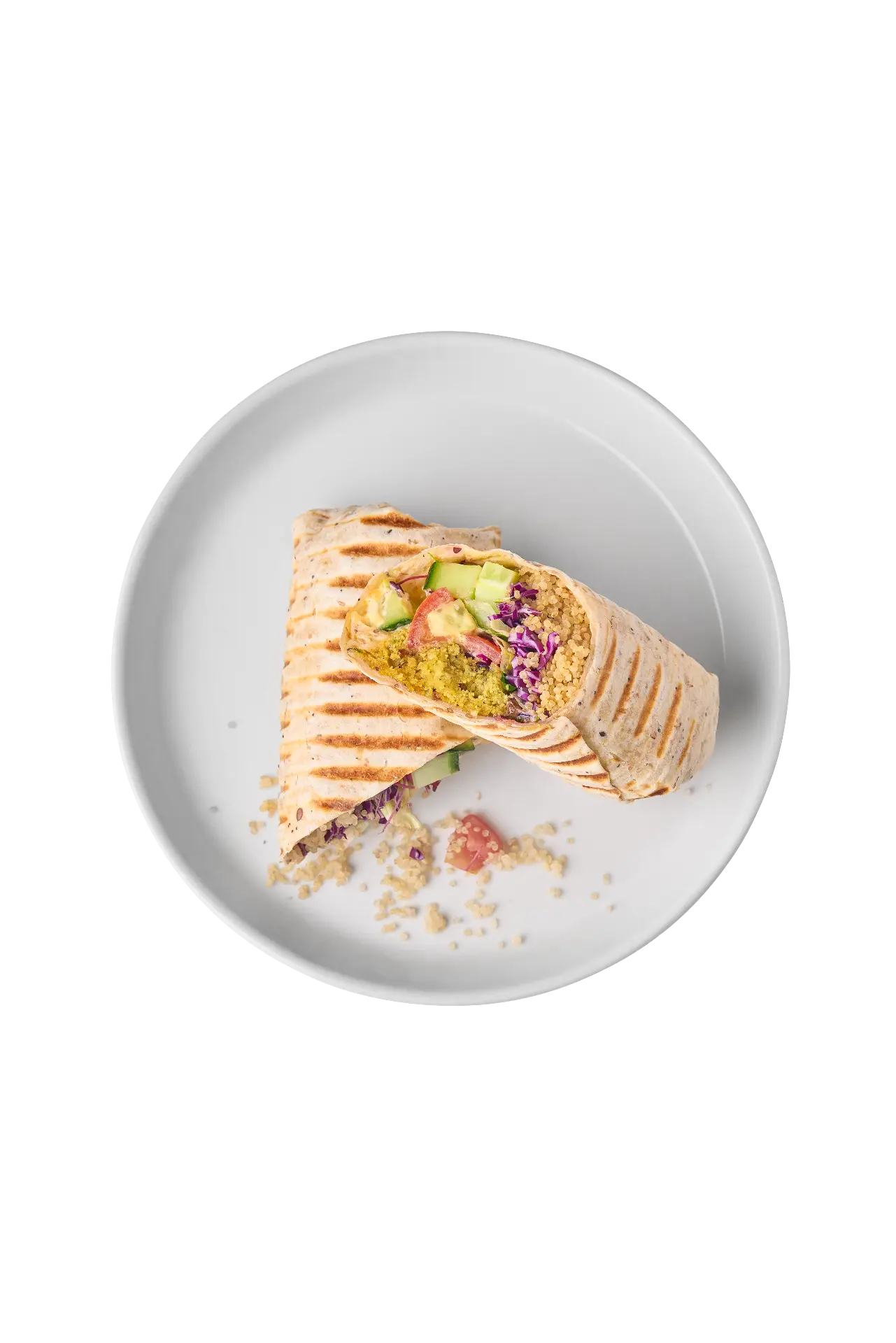 Malay Falafel Wrap