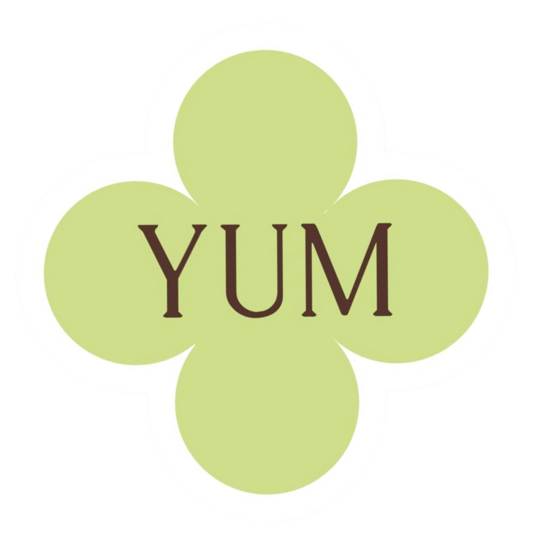 Yum flower sticker